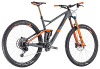 Горный (MTB) велосипед Cube Stereo 150 C:68 TM 29 (2019) grey/orange 20" (требует финальной сборки)