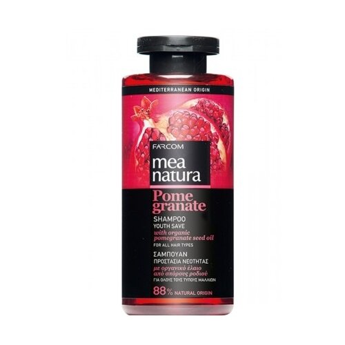 Mea natura шампунь Pomegranate YOUTH SAVE, 300 мл