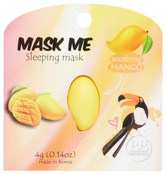 Beauty Bar Успокаивающая ночная маска для лица Mask Me Sleeping Mask Soothing Mango