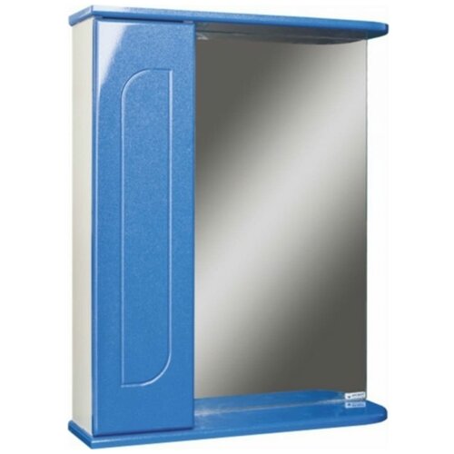 Айсберг Шкаф-зеркало Радуга Синий металлик 50 левый/правый DA1128HZR
