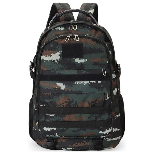 фото Рюкзак тактический 40 л skully tactic rwzs30 пиксель черно-зеленый