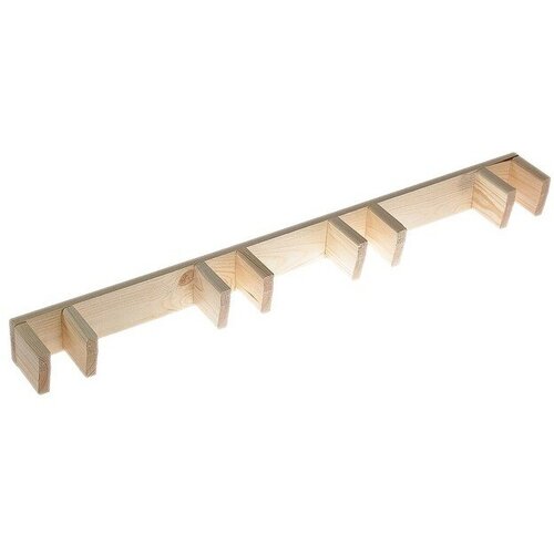 Держатель для садового инвентаря настенный под 4 инструмента 701₽