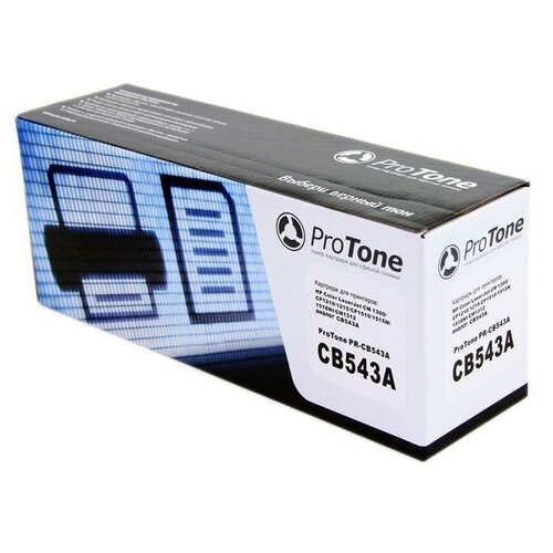 CB543A Картридж ProTone для HP Color LaserJet-CM1312/CP1210/CP1215/CP1510/CP1518 (1400 стр.) пурпур