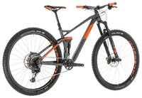 Горный (MTB) велосипед Cube Stereo 120 TM 29 (2019) grey/orange 16" (требует финальной сборки)