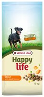 Корм для собак Happy life (15 кг) Adult with Beef