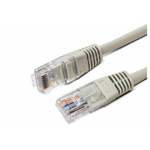 патч корд u utp 6 кат 2м filum fl u6 2m bl кабель для интернета 26awg 7x0 16 мм омедненный алюминий cca pvc синий Патч-корд U/UTP 6 кат. 2м Filum FL-U6-2M, кабель для интернета, 26AWG(7x0.16 мм), омедненный алюминий (CCA), PVC, серый