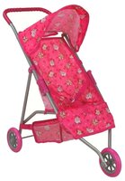 Прогулочная коляска Buggy Boom Mixy (8023) розовый/бабочки