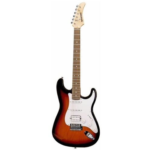 Электрогитара Stratocaster HSS, цвет - трёхцветный санбёрст Fernandes LE-1Z 3SB/L