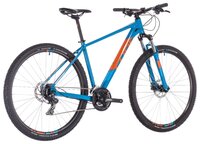 Горный (MTB) велосипед Cube AIM Pro 27.5 (2019) blue/orange 18" (требует финальной сборки)