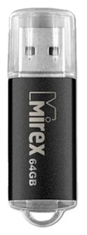 Флешка MIREX UNIT (64 Gb) BLACK