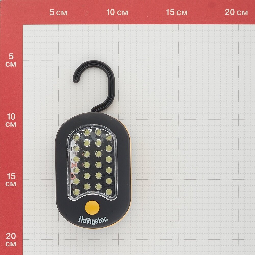 Фонарь Navigator 94 957 NPT-W02-3AAA для работы, 24LED+3LED, блист.