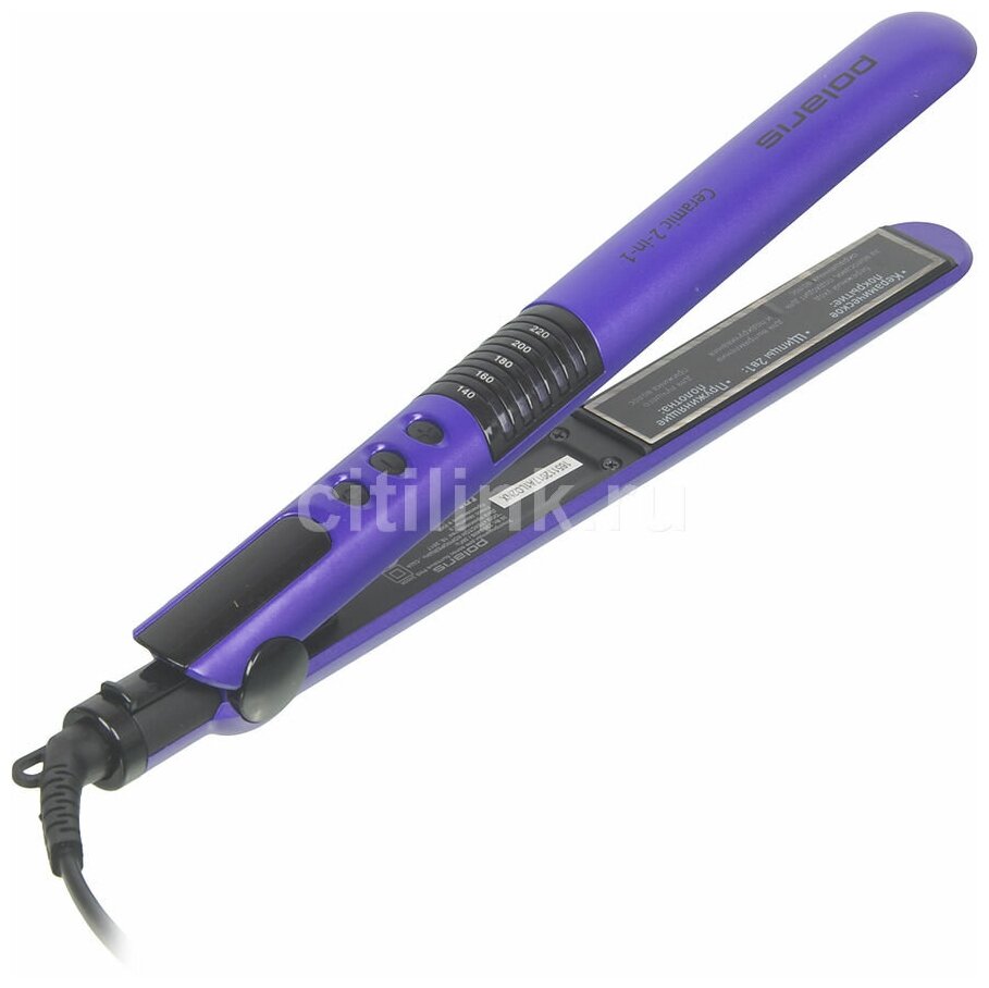 Выпрямитель для волос Polaris PHS 2405K, фиолетовый и черный [phs2405k]