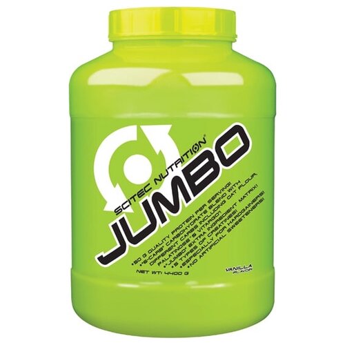 Гейнер Scitec Nutrition Jumbo, 4400 г, ваниль