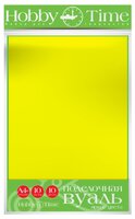 Цветная бумага Поделочная вуаль Яркие цвета Хобби Тайм Альт, A4, 10 л., 10 цв.