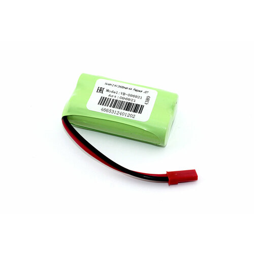 Аккумулятор Ni-MH 2.4V 2400mAh AA Flatpack разъем JST аккумулятор для видеокамер beston panasonic bst vbs2e ni cd 6 в 2400mah