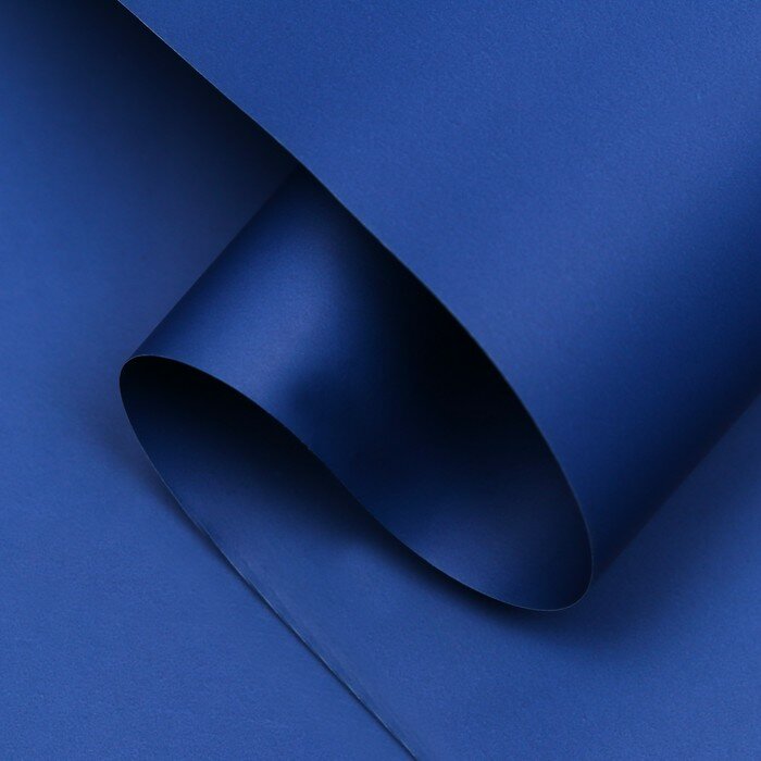 Пленка КНР матовая, 0,58x10 м, 70 мкм, синий
