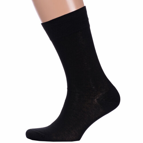 Носки LorenzLine, размер 25, черный в25 10шт чёрный 27 мужские носки хлопок шерсть lorenz в25