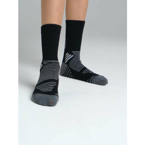 фото Носки размер 22, черный, серый нет бренда