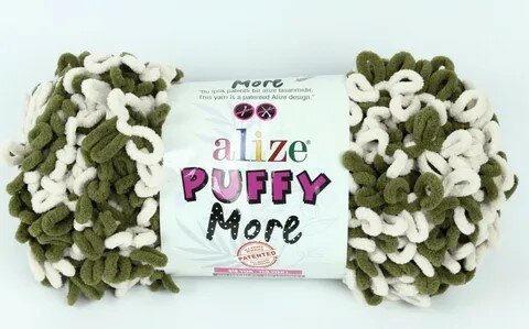 Пряжа Alize Puffy More 6264 ( 1 моток 150 г . )