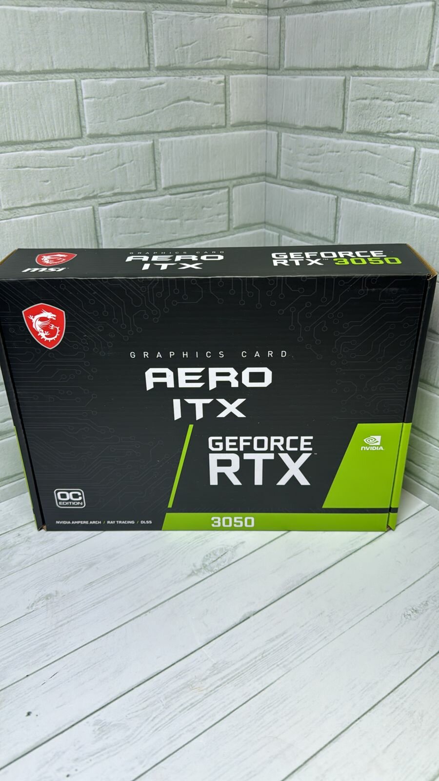 Видеокарта MSI GeForce RTX 3050 AERO ITX 8G OC