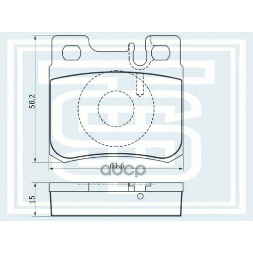 172-612_Starke_колодки Тормозные Mer W202/W210 Задние Starke 172-612 STARKE арт. 172-612