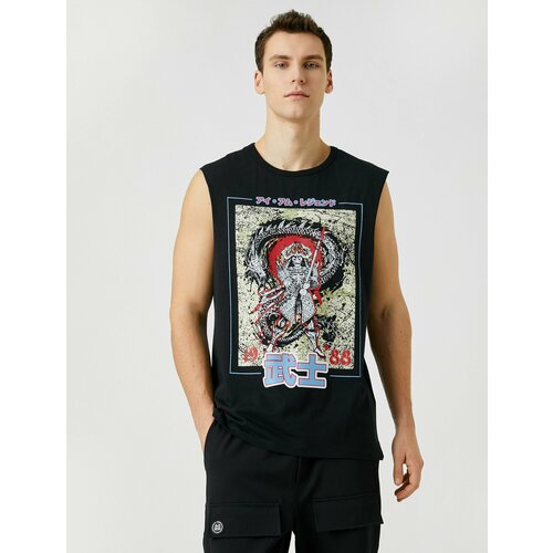 фото Майка koton, размер s, черный