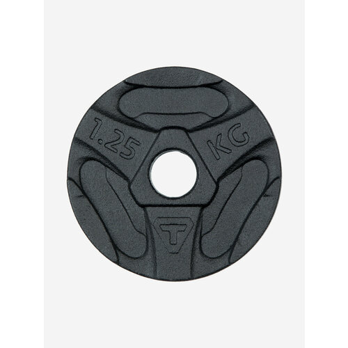 фото Диск 1.25 кг чугунный torneo черный
