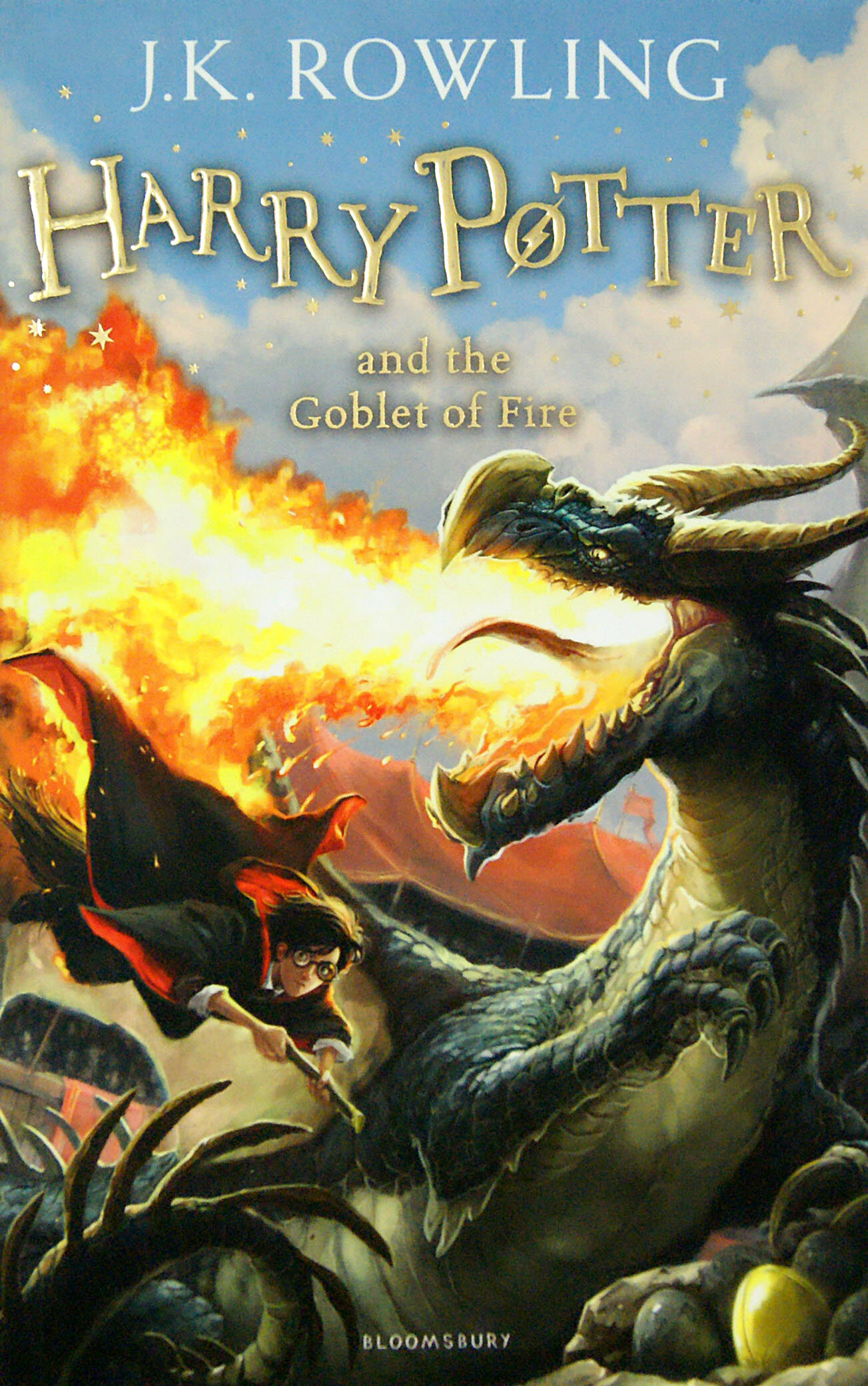 Harry Potter and the Goblet of Fire / Гарри Поттер и Кубок Огня / Книга на Английском