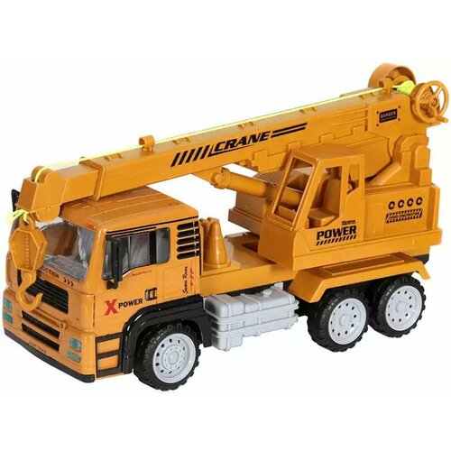 Модель машины Автокран 1:12 (38см) фрикция 4100CB