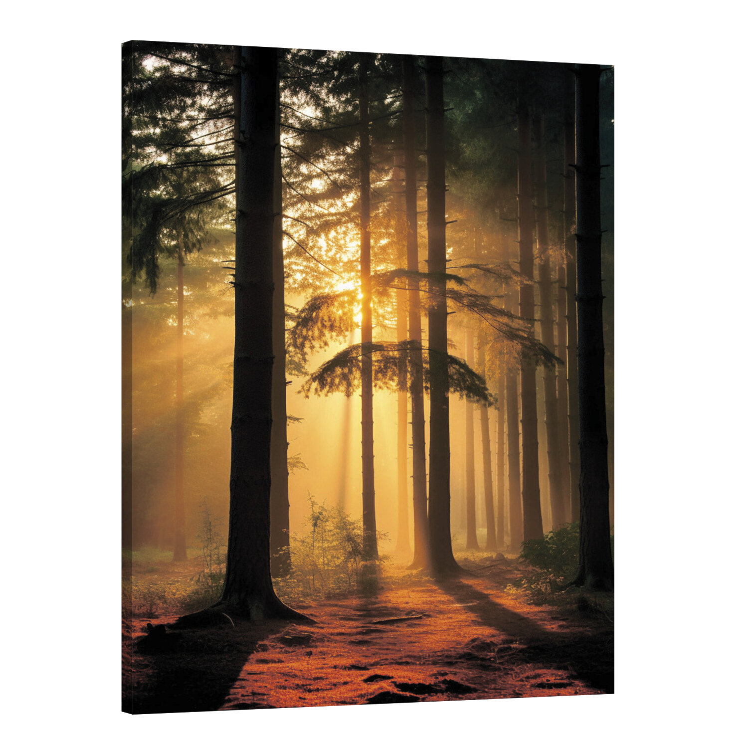 Интерьерная картина 50х70 "Закатные оттенки"