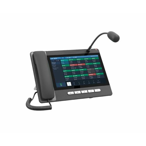 IP-телефон Fanvil A32i, 20 SIP аккаунтов, цветной 10,1 дисплей 1280x800, конференция на 3 абонента, поддержка EHS, POE, Wi-Fi.