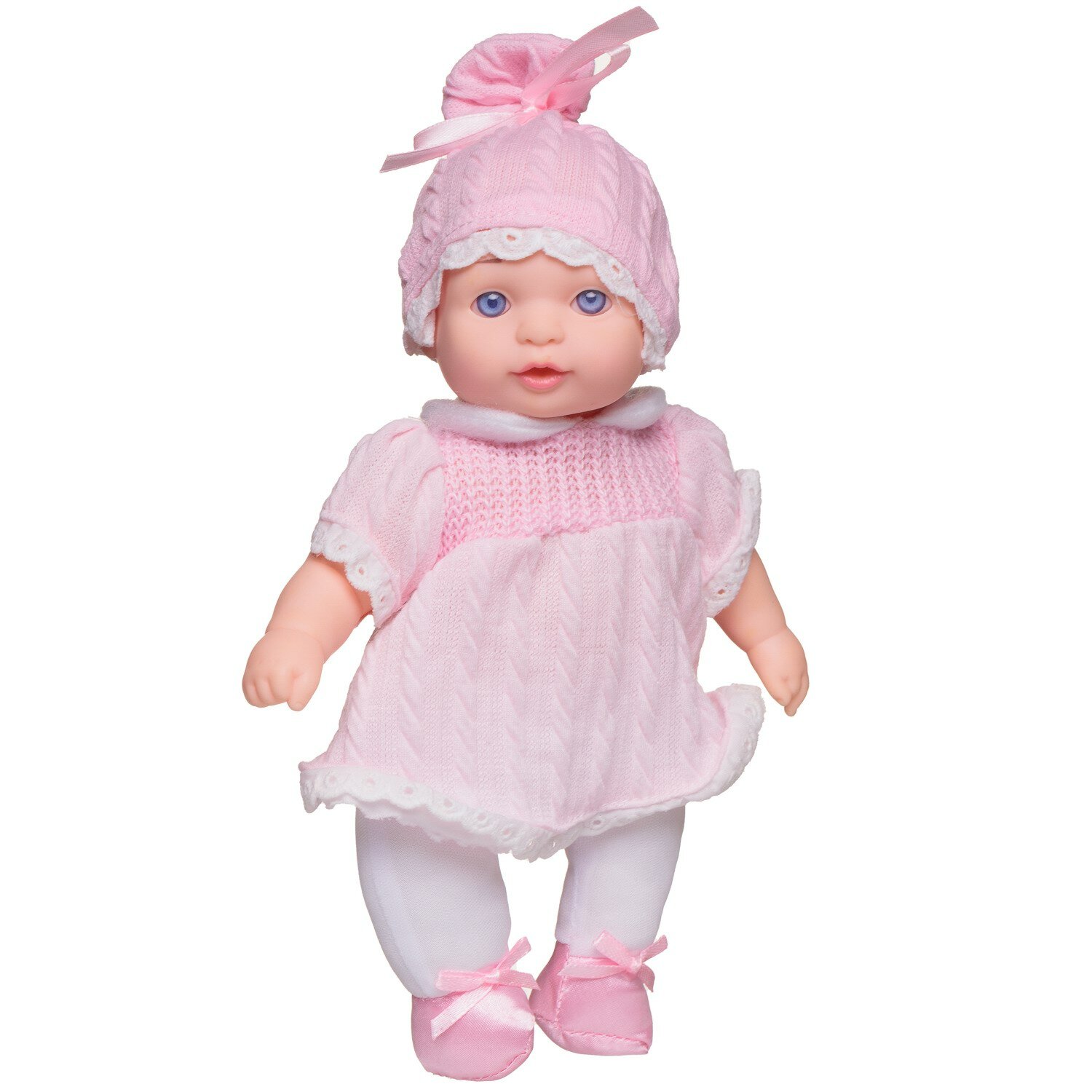 Пупс ABtoys Baby Ardana мягконабивной розовый 23см WJ-B5071/розовый