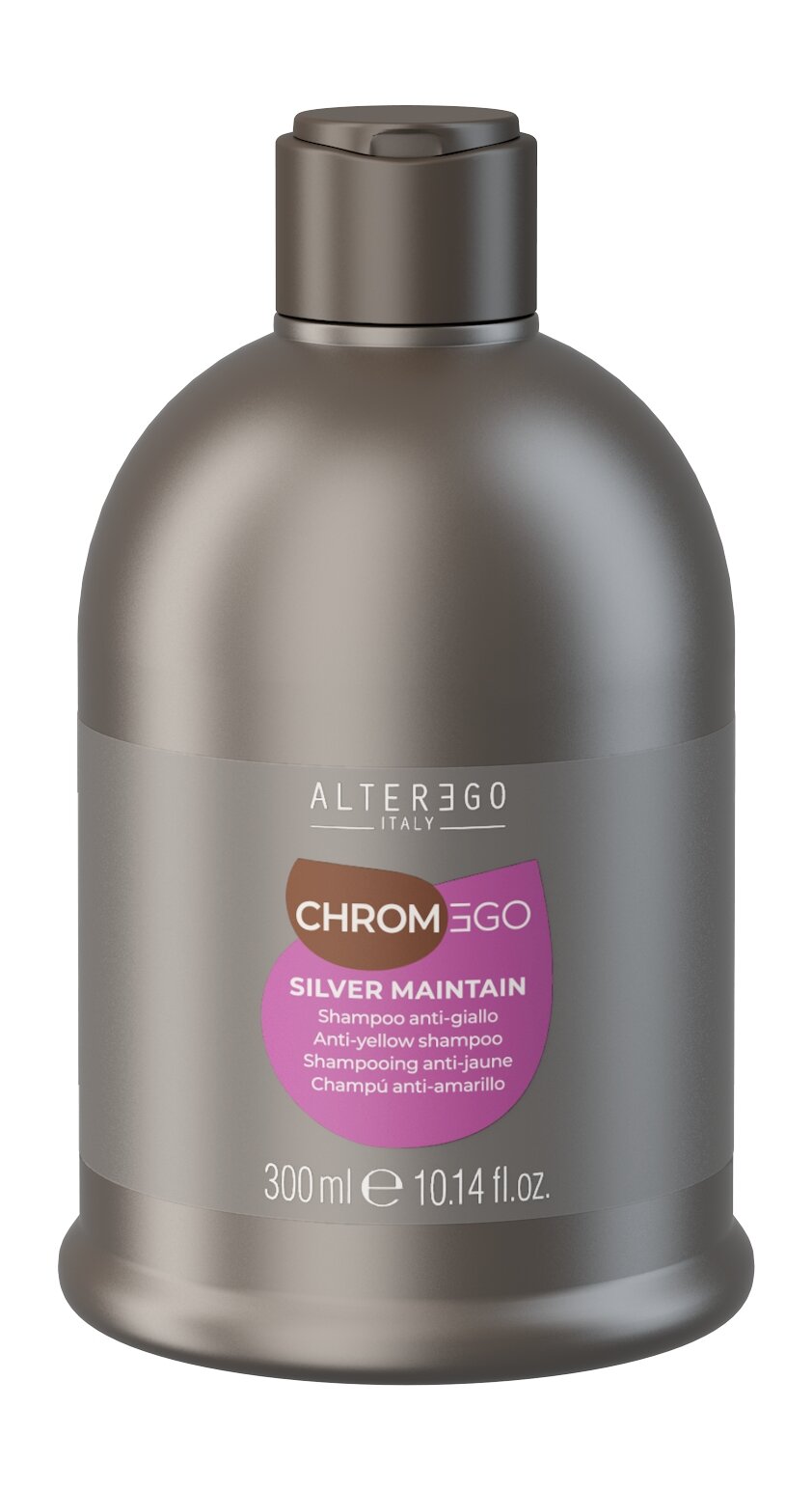 ALTER EGO ITALY Chromego Silver Maintain Шампунь для нейтрализации желтых оттенков, 300 мл