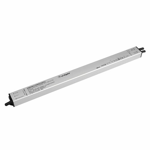 блок питания arpv lg24240 linear pfc 24v 10a 240w arlight ip67 металл Блок питания ARPV-LG24240-LINEAR-PFC-DALI2-PD (24V, 10A, 240W) (Arlight, IP67 Металл, 5 лет)