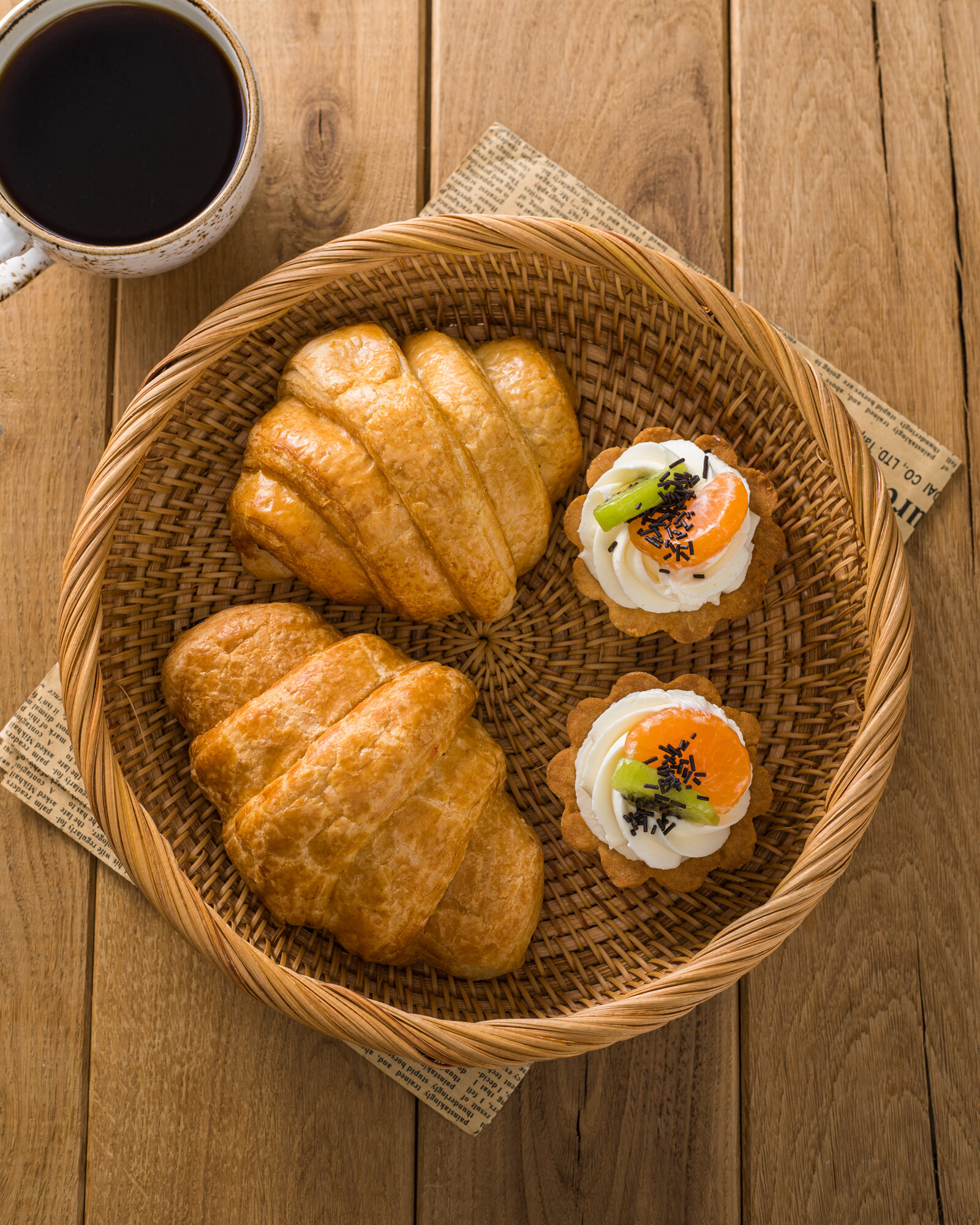 фото Тарелка, 1 шт, Ротанг, диаметр 22 см