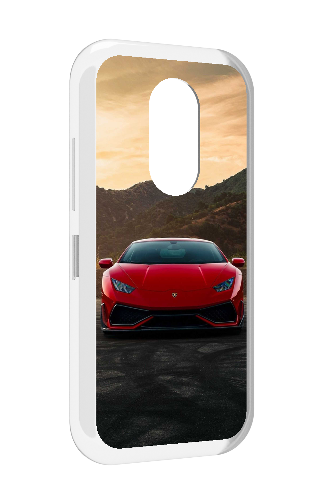 Чехол MyPads lamborghini ламборгини 1 мужской для Doogee S61 / S61 Pro задняя-панель-накладка-бампер