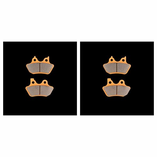 Комплект тормозных колодок для HARLEY DAVIDSON TOURING FLHT, FLHTi Electra Glide Standard 2000-2007 PL400 на переднюю ось