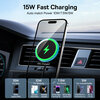 Фото #15 Автомобильный держатель с беспроводной зарядкой Baseus CW01 Magnetic Wireless Charging Car Mount (Air Vent Version) 15W