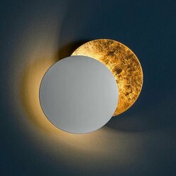 Светодиодный вращающийся бра настенный луна солнце светильник круглый белый прикроватный с регулируемой степенью освещения Relax Residence Circle