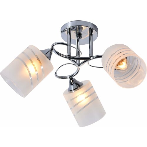Люстра Brilliant light хром, E27, 3х60 Вт