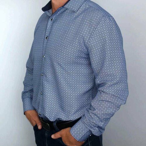 фото Рубашка moutain power, размер l, синий