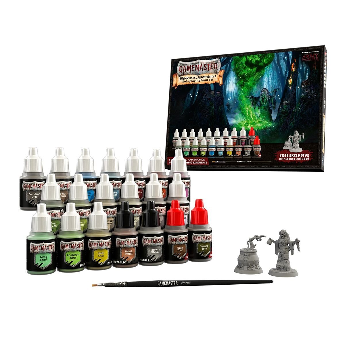 Набор акриловых красок Army Painter GameMaster Wilderness Adventures Paint Set