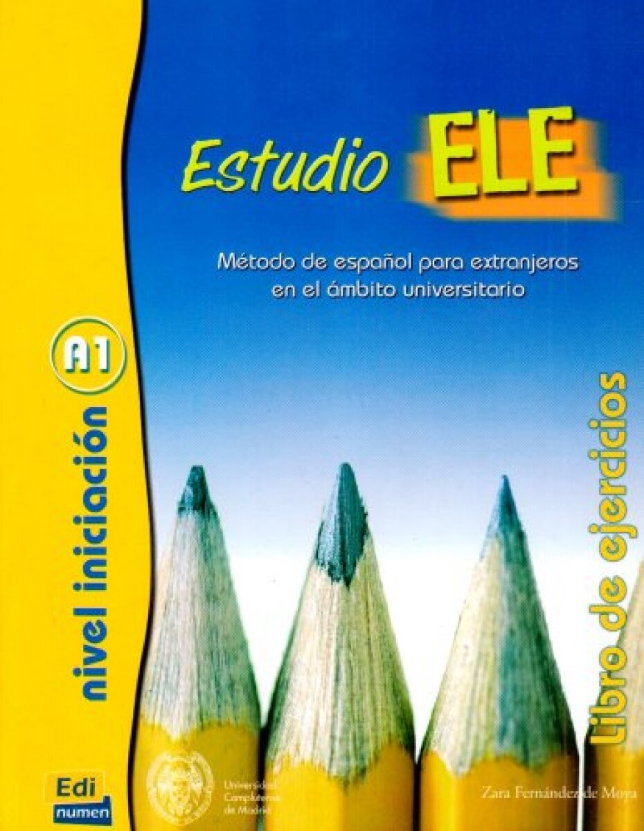 Книга Estudio Ele A1 (Iniciacion) Libro De Ejercicios - фото №1
