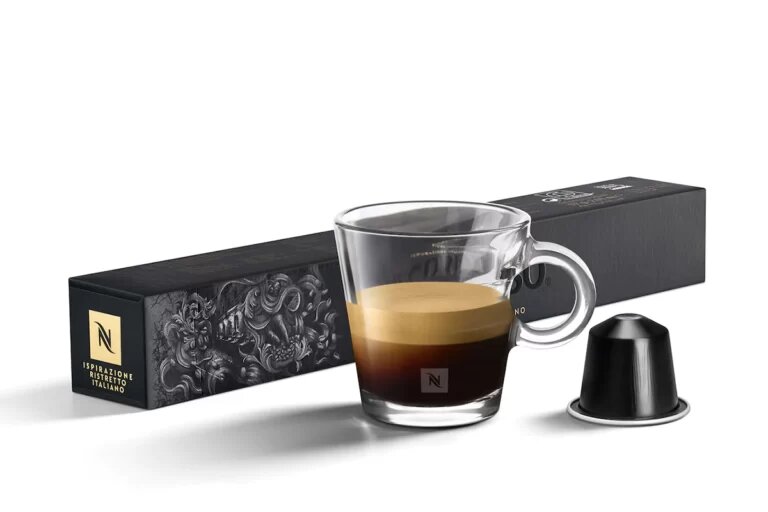 Оригинальные капсулы для кофемашины NESPRESSO Original Ristretto, 1 упаковка 10 капсул