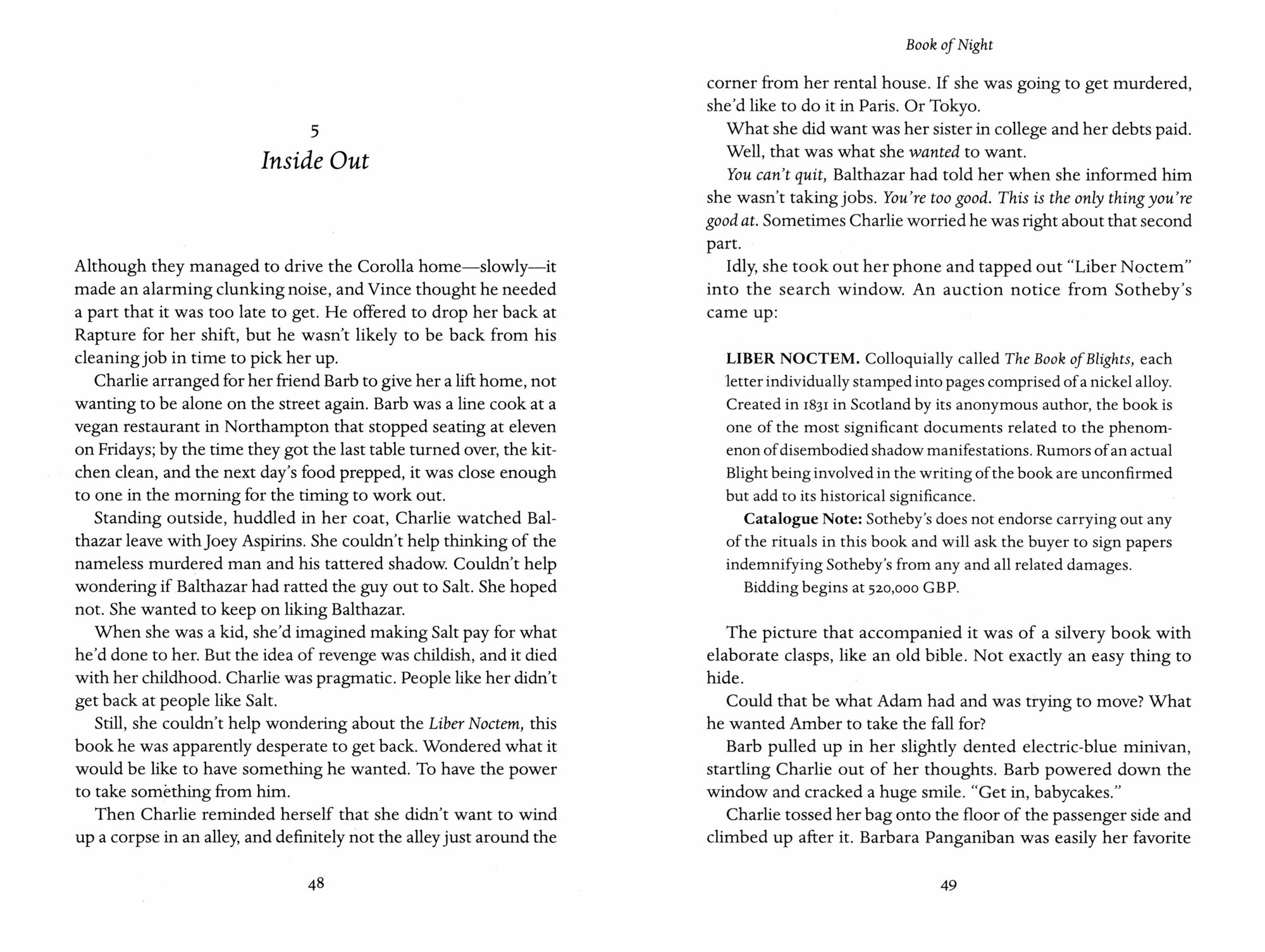 Book of Night (Black Holly) - фото №6
