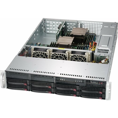 Серверная платформа SuperMicro 825TQC (SYS-825TQC-WTR) сервер supermicro sys 7049p tr