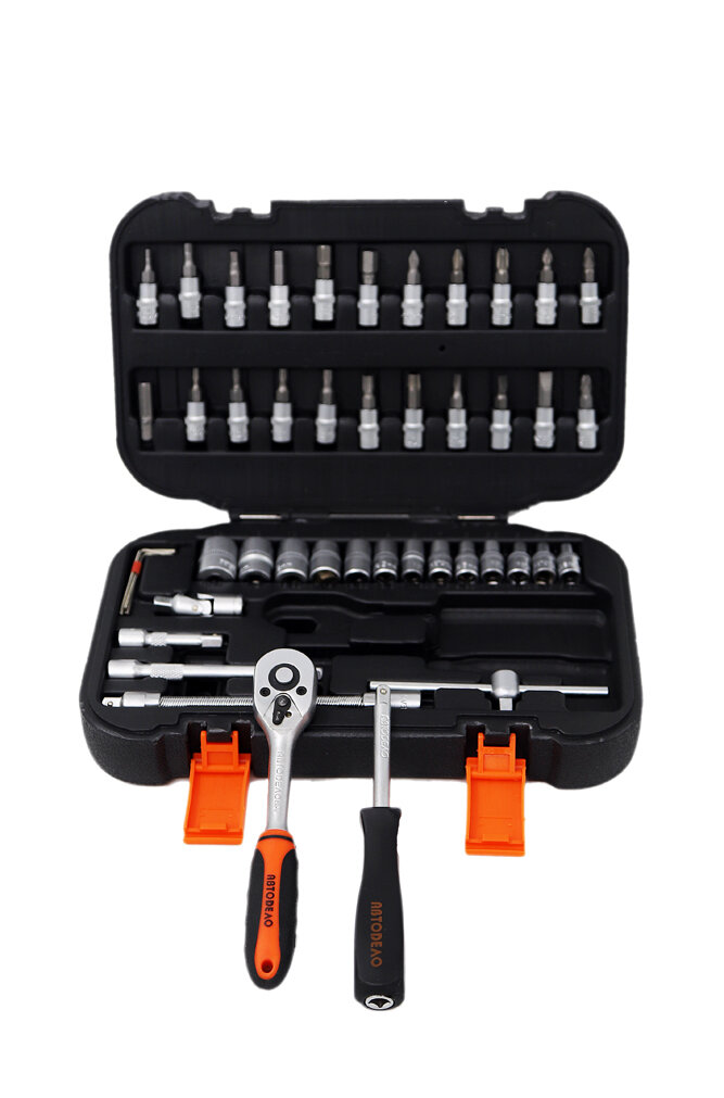 Набор инструментов 46 предметов 1/4 DR (АвтоDело) — фото 1