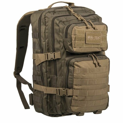Mil-Tec Backpack US Assault Pack LG ranger green/coyote mil tec backpack us assault pack sm ranger green coyote