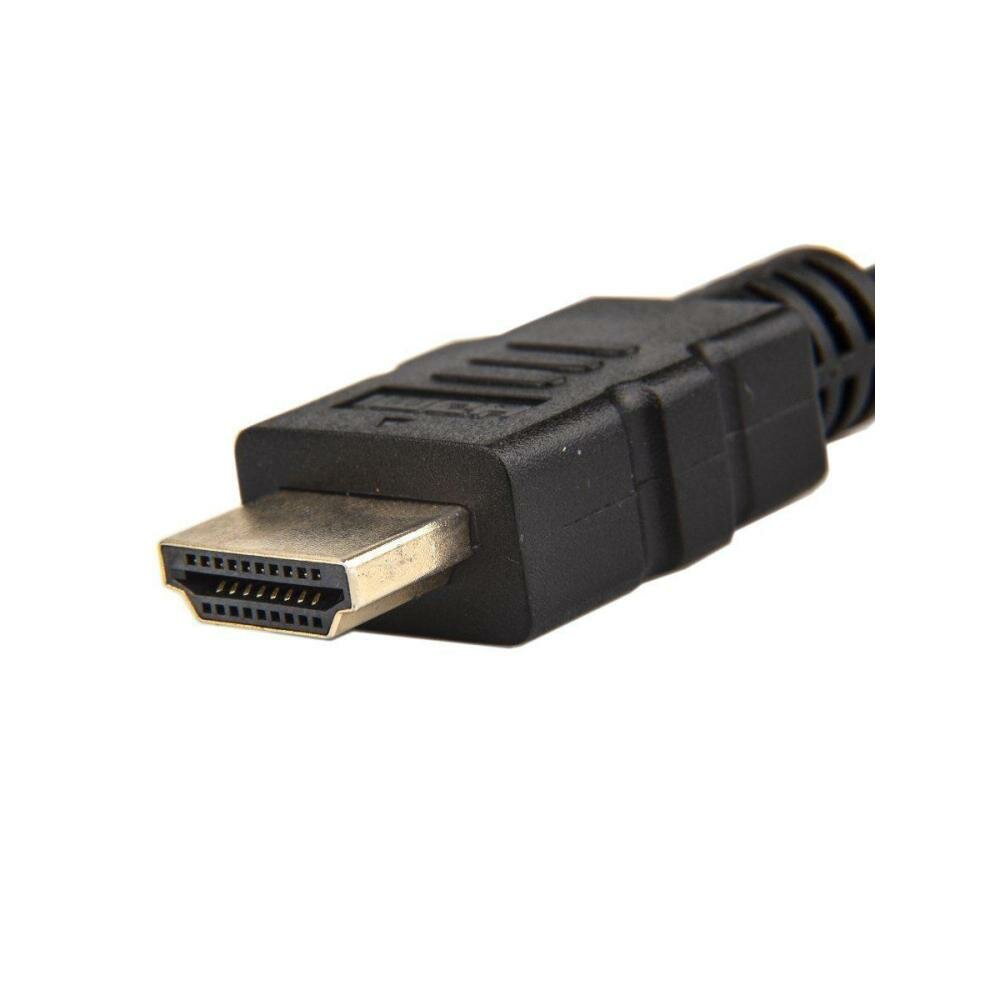 Кабель аудио-видео Telecom, HDMI (m) - Mini HDMI (m) , ver 2.0, 2м, GOLD черный [tcg205-2m] Noname - фото №14