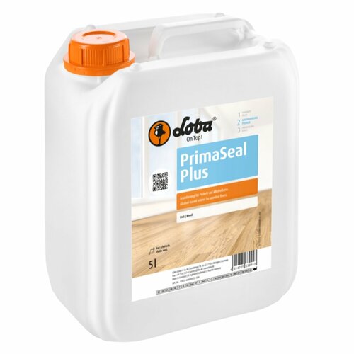 Грунтовка Loba Primaseal Plus (Лоба Примасил Плюс) 5.00л. прозрачная 12345 грунтовка укрепляющая loba primaseal plus 5 л бесцветный